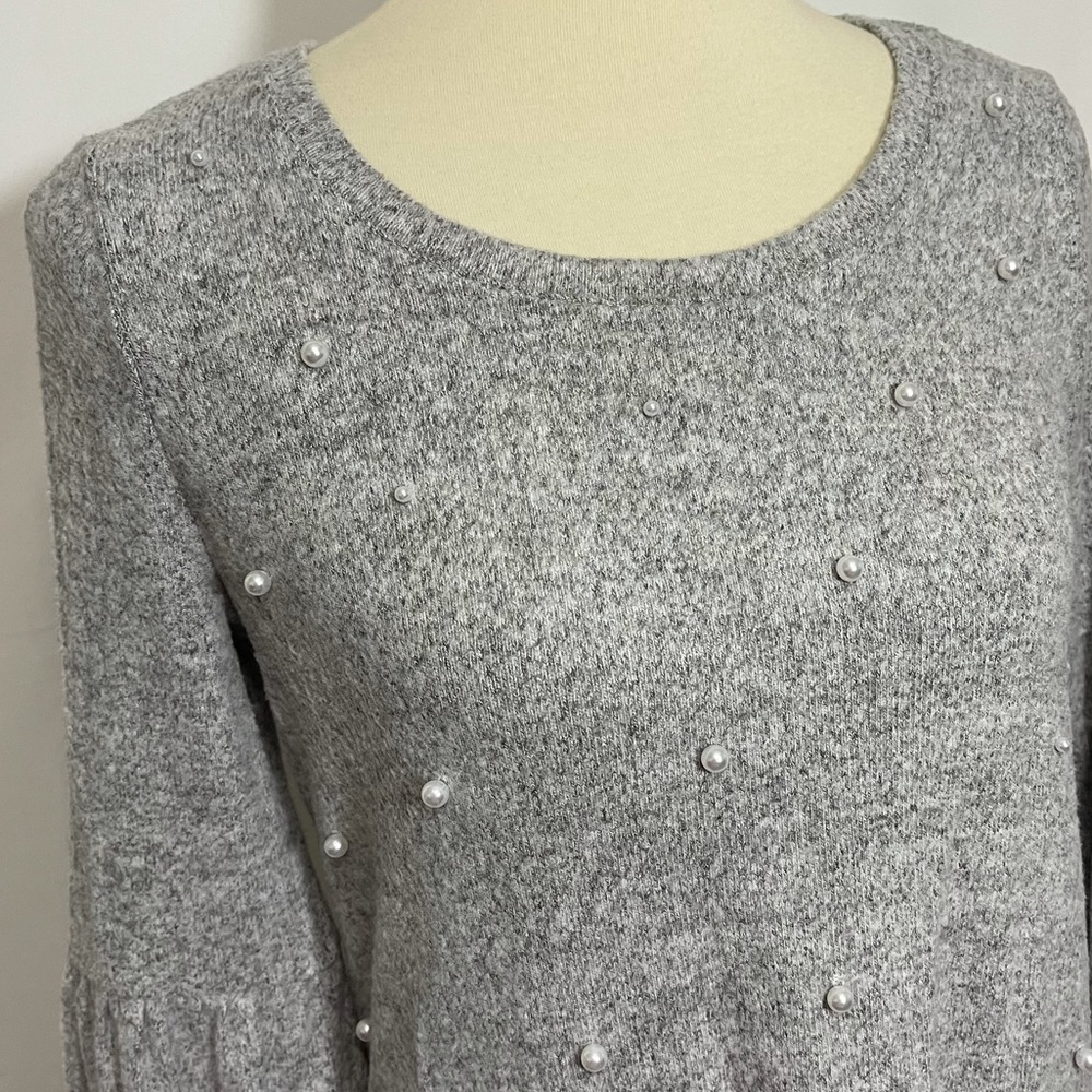 Simply Vera Vera Wang Bell Sleeve Top - Picture 6 of 12